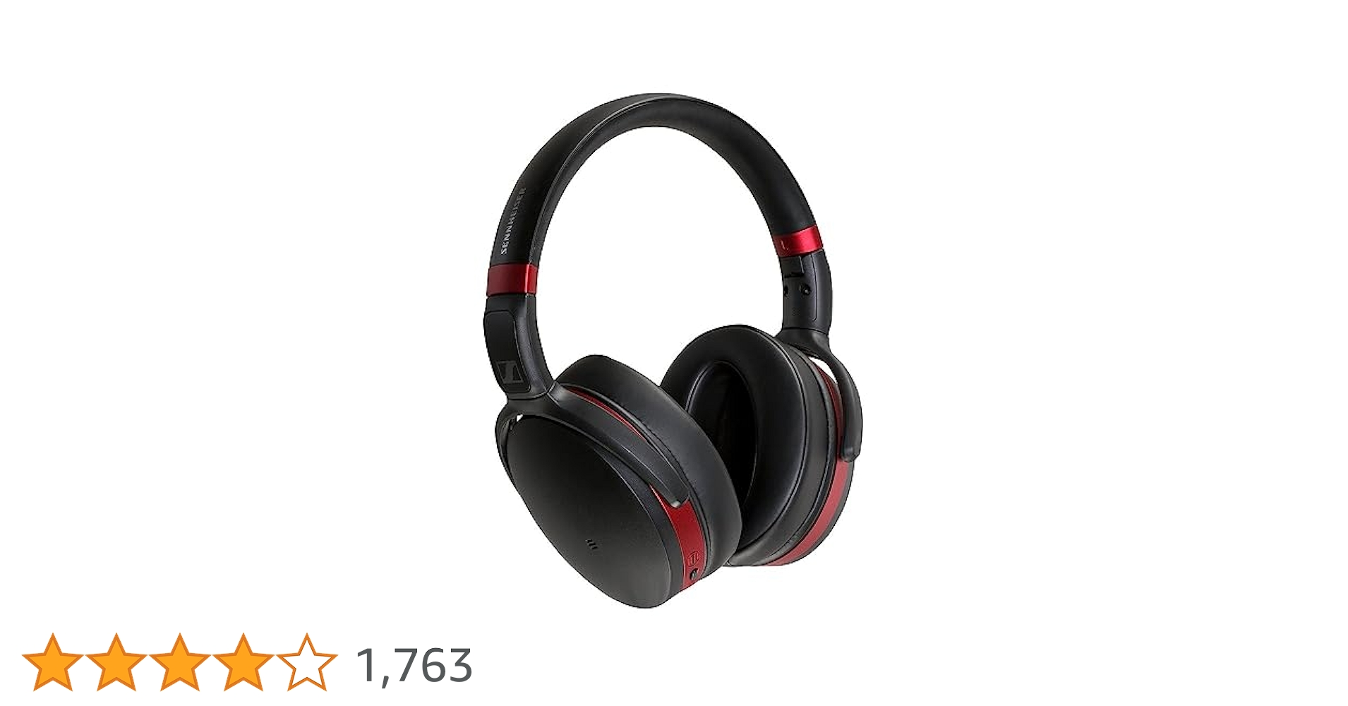 Sennheiser HD 458BT - On-Ear Wireless Headphones - ANC, Up
